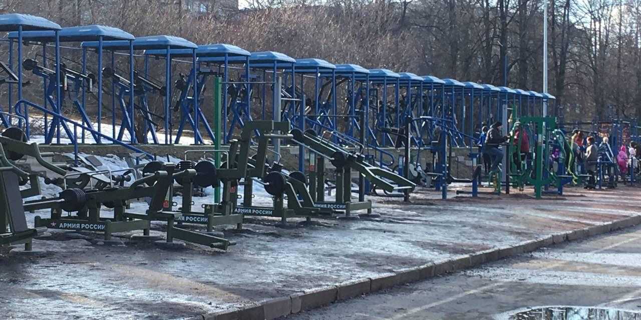 Петрозаводск тренажеры на набережной